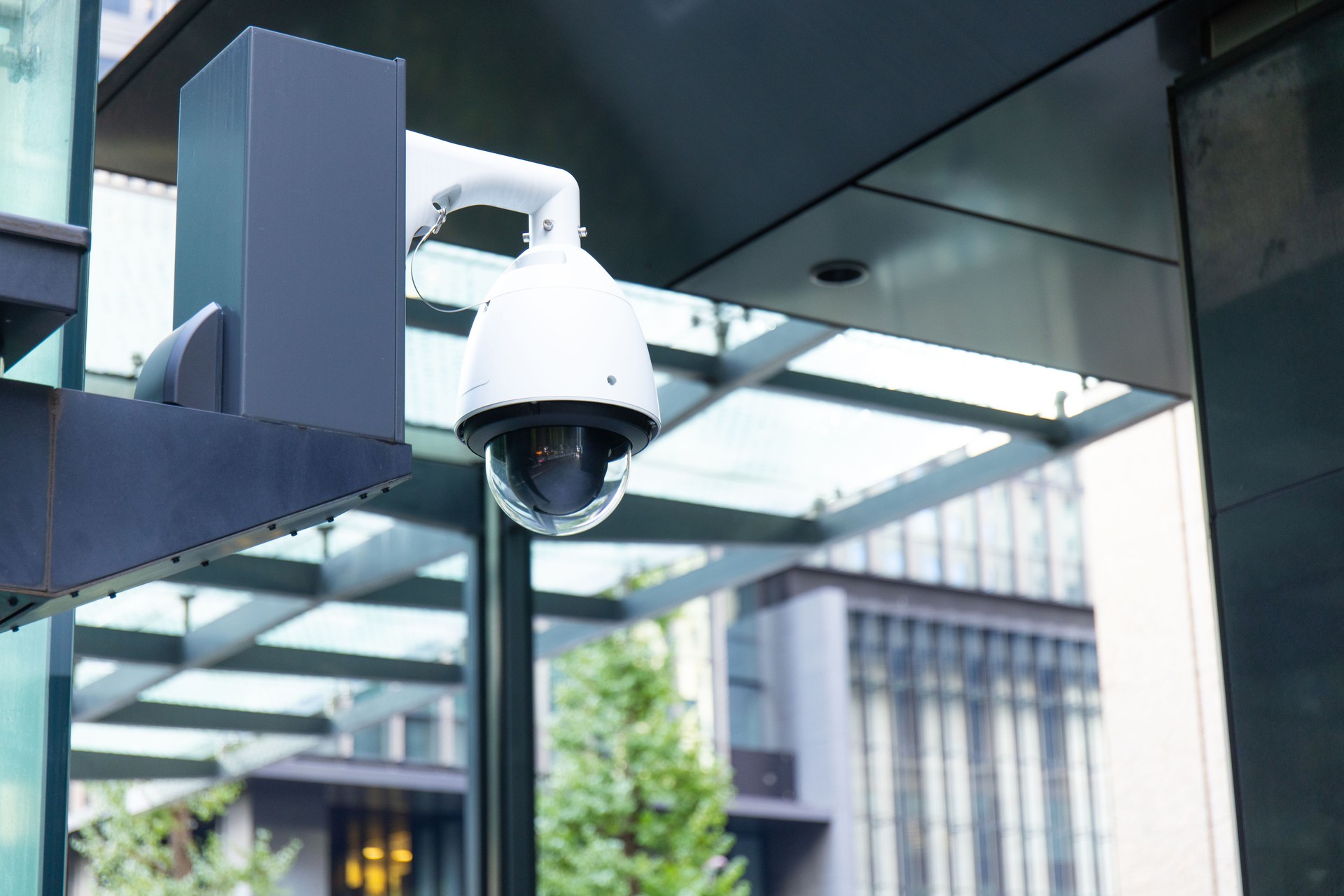 Surveillance cameras in the city Surveillance cameras in the city